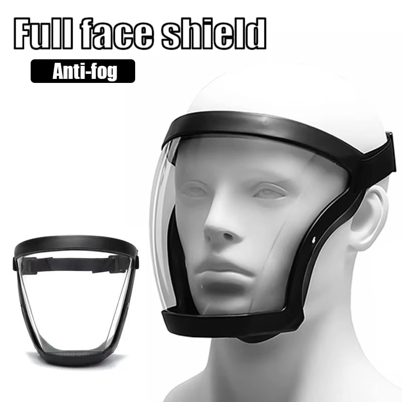 Sheet Face Mask Pack - Transparent Reusable Outdoor Antifog Windproof Mask