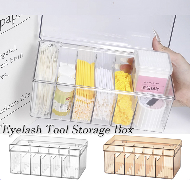Beauty Makeup Supply - Transparent Eyelash Beauty Organizer Display Rack