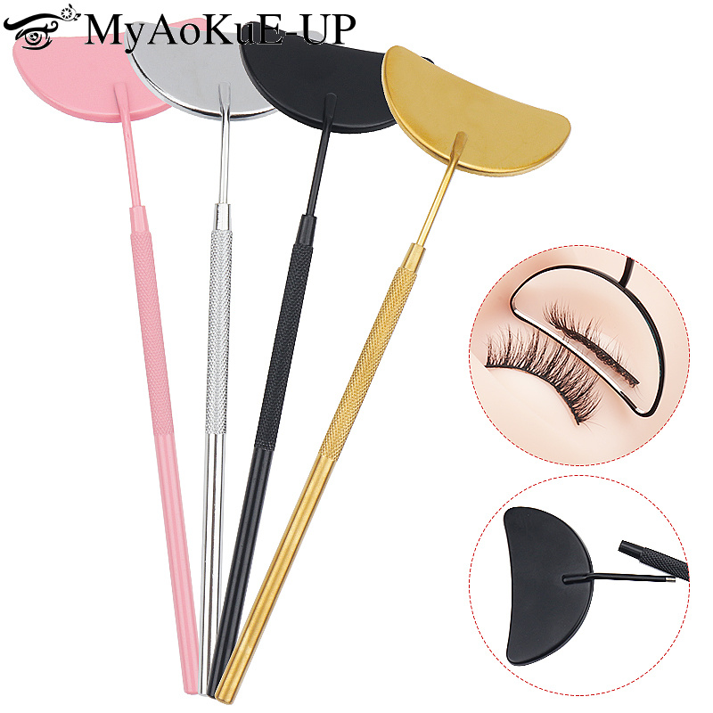 Beauty Makeup Supply - 1pcs Eyelash Extension Mirror Moon Shaped