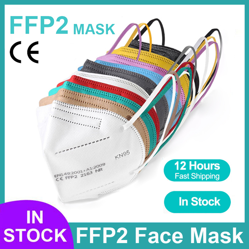 Sheet Face Mask Pack - 5Layer FFP2 Masks CE Approve KN95