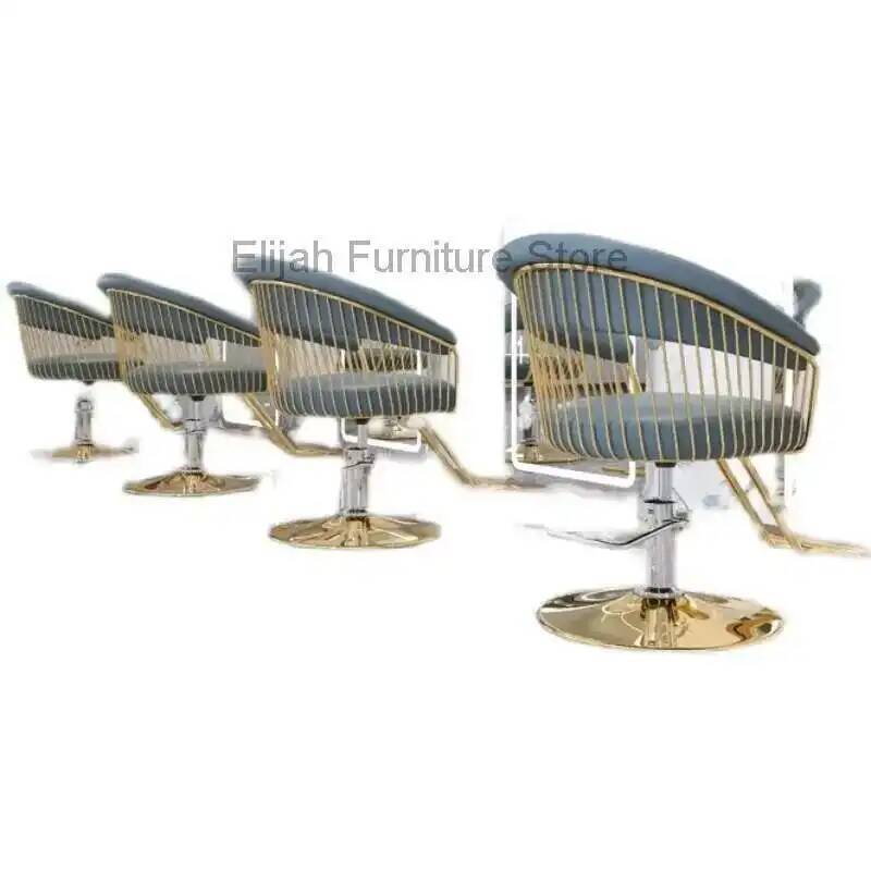 Beauty Works Makeup - Round Makeup Luxury Stylist Swivel Barber