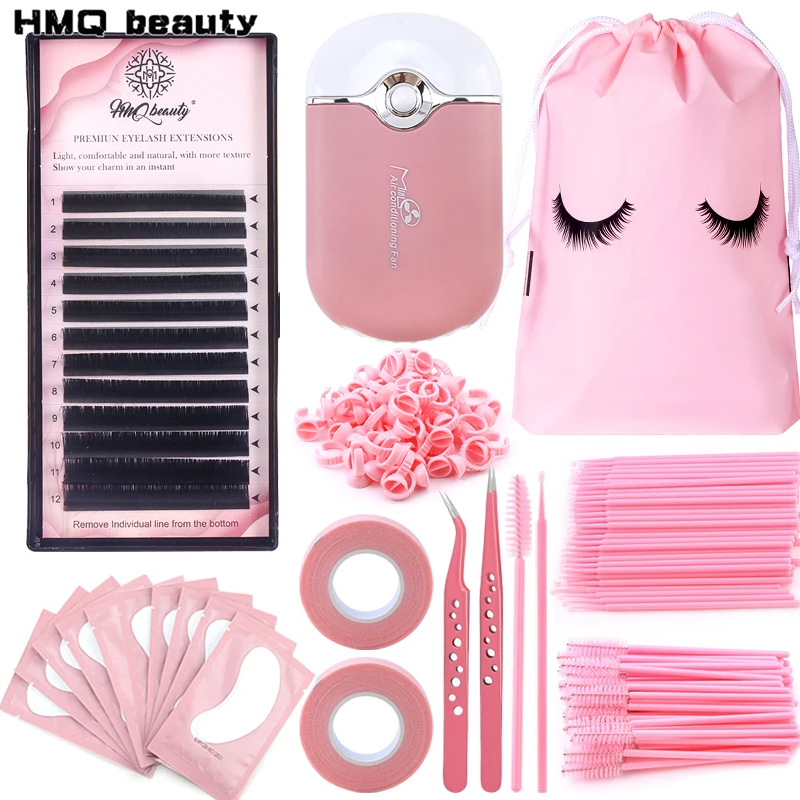 Beauty Makeup Kit - 268PCS Eyelash Extensions Brushes Set Professionele