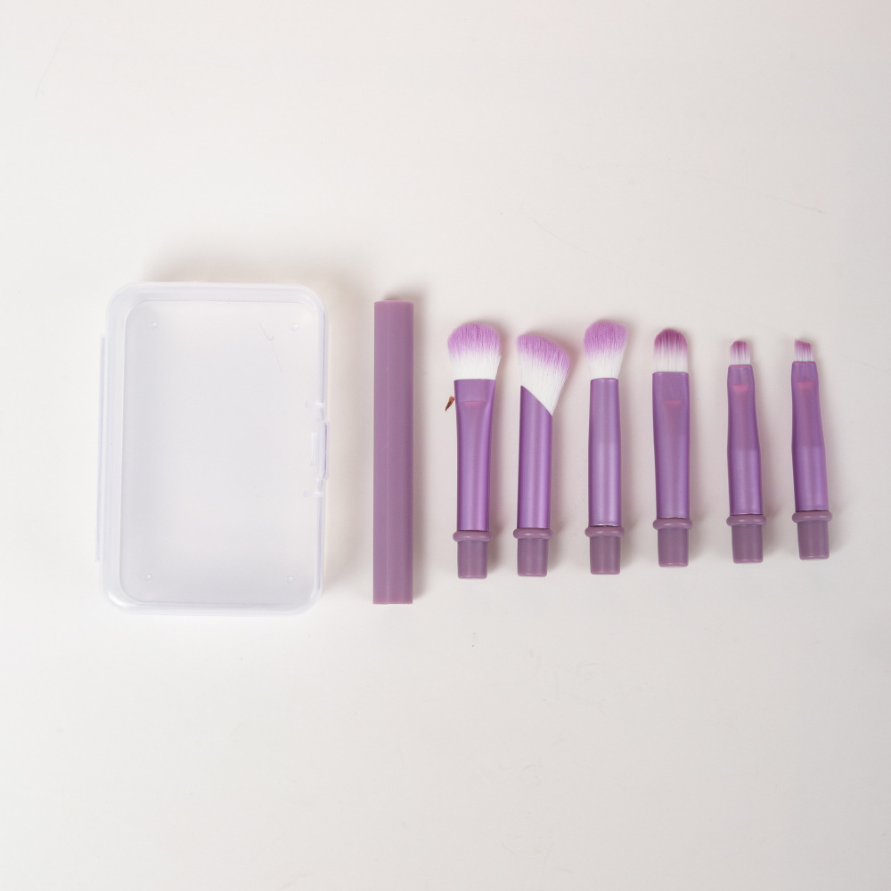 Beauty Works Makeup - Compact Makeup Brush Set Modular Travel
