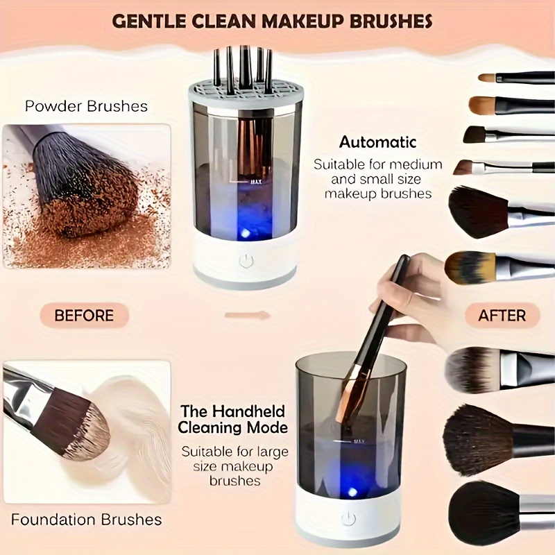 Automatic Electric Makeup Brus - Beauty Makeup Eyeshadow recension och pris