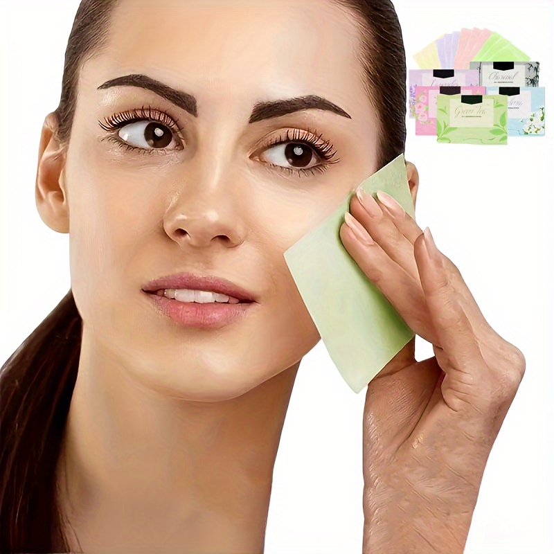 500pcs Facial Oil Blotting Pap - Beauty Makeup Face recension och pris