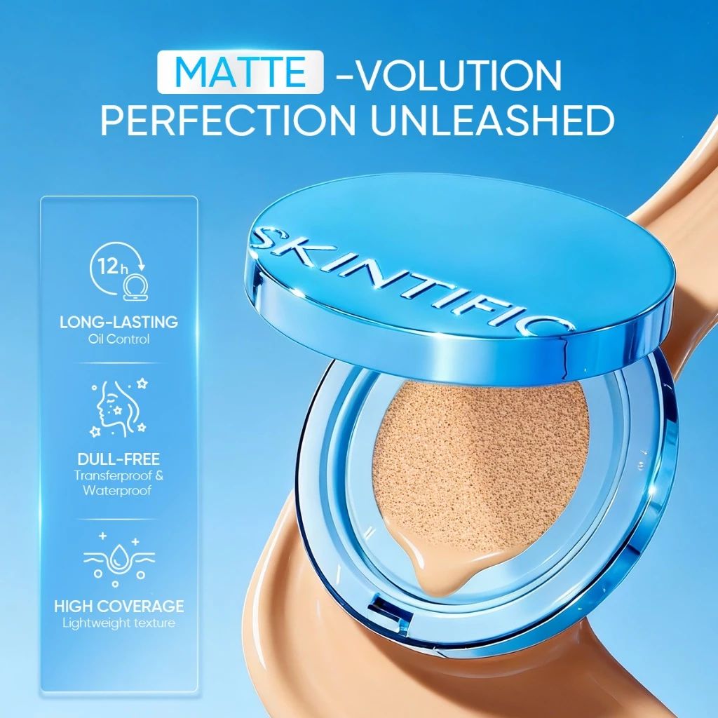 SKINTIFIC Perfect Stay Cushion - Concealer Full Coverage recension och pris