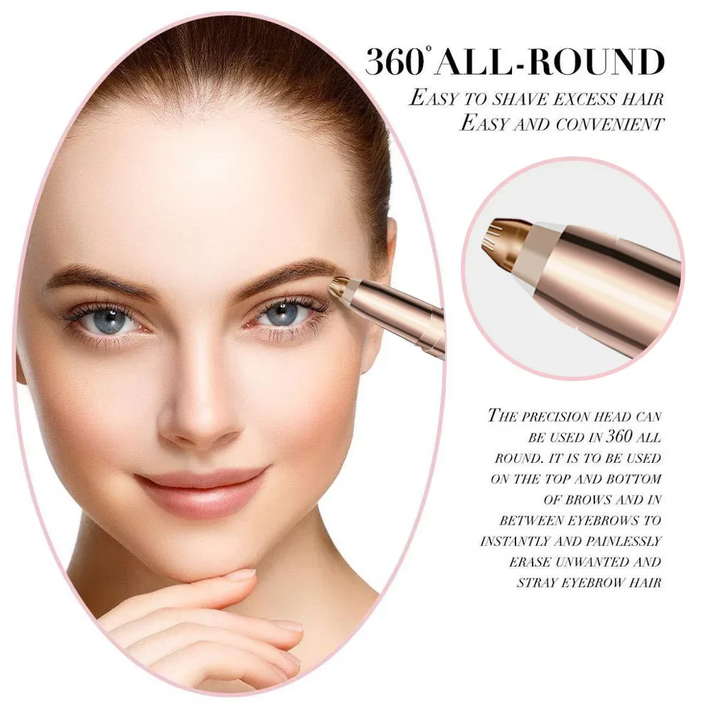 Electric Eyebrow Trimmer Eye B - Eyebrow Pomade Pencil recension och pris