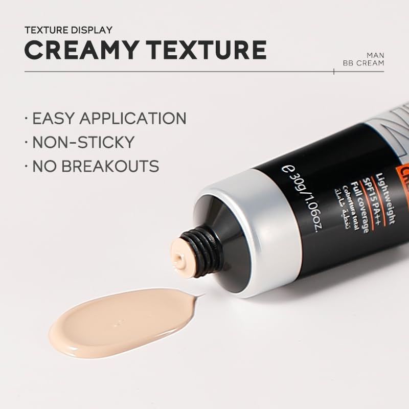 Men's BB Cream-Full Coverage L - Concealer Full Coverage recension och pris