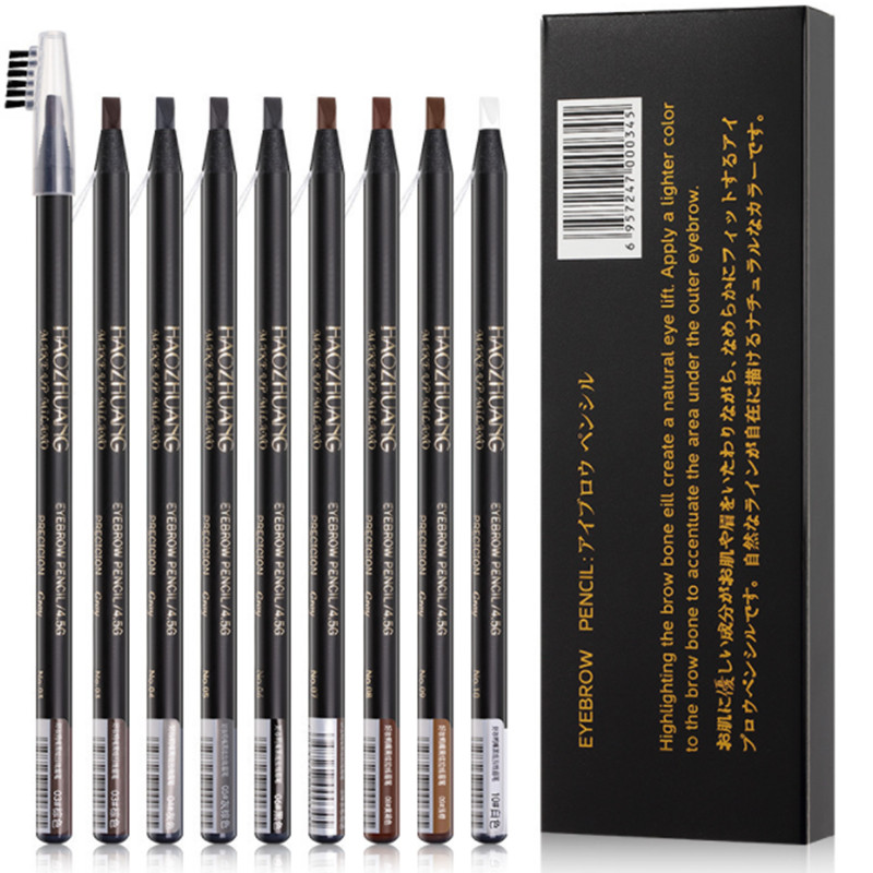 12PCS White Eyebrow Pencil Dra - Beauty Makeup Drawing recension och pris