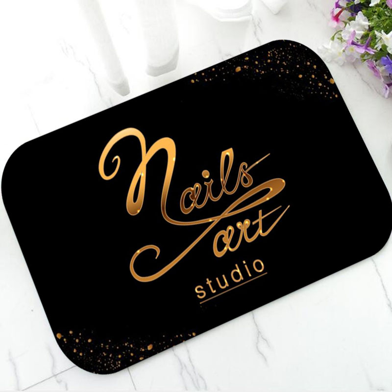 Trendy Black Gold Nails Art St - Beauty Makeup Studio recension och pris