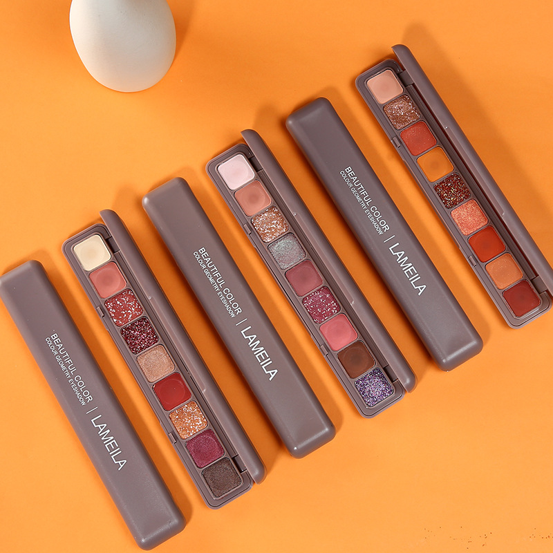 9 Colors Eye Shadow Palette Ne - Beauty Book Makeup Kit recension och pris