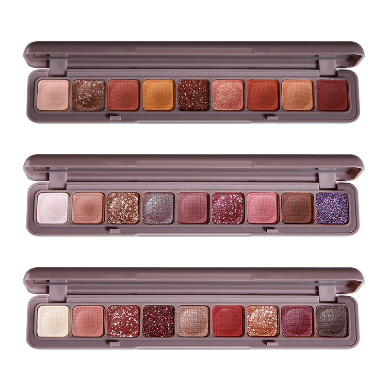9 Colors Eye Shadow Palette Ne - Beauty Book Makeup Kit recension och pris