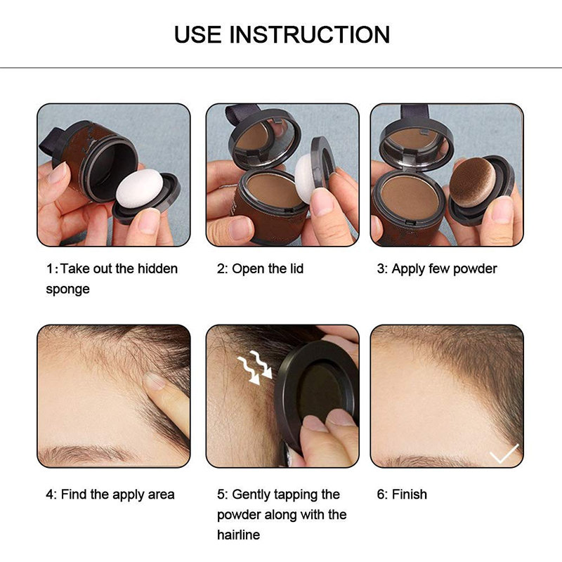 14 Color Hair Line Powder Blac - Concealer Full Coverage recension och pris