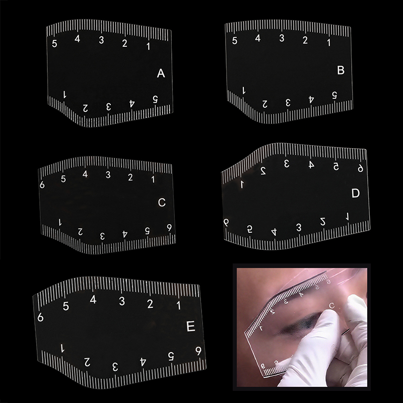 5Pcs Durable Portable Brow Sha - Beauty Makeup Drawing recension och pris