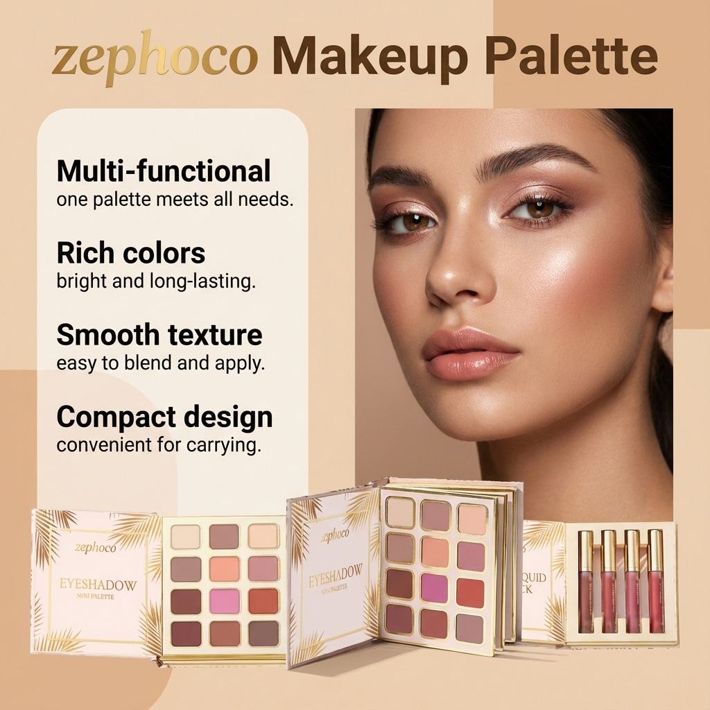 Tropical Gilded Makeup Set: Al - Beauty Book Makeup Kit recension och pris