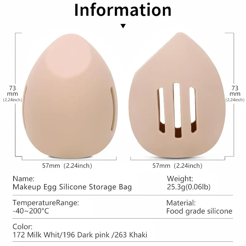 Silicone Beauty Egg Breathable - Beauty Makeup Kit recension och pris