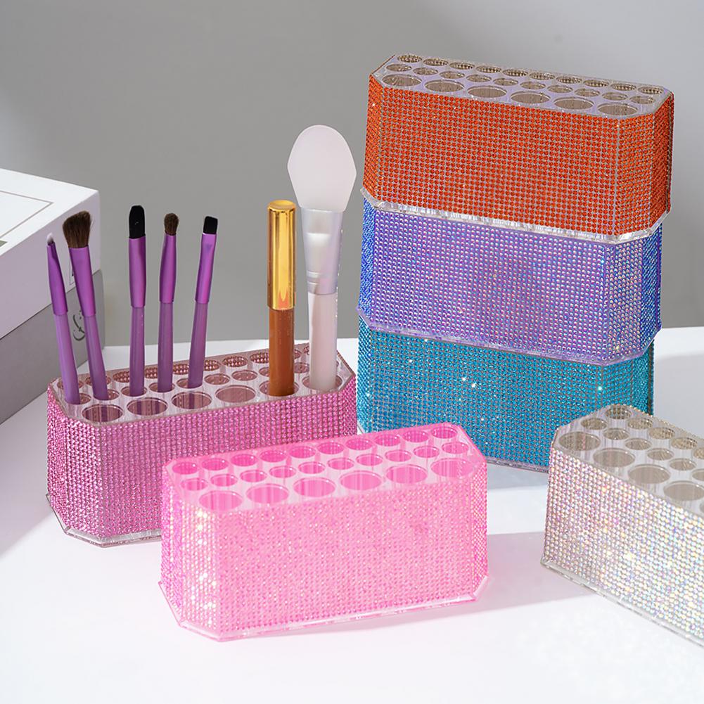 Brush Organizer Acrylic Makeup - Beauty Makeup Drawing recension och pris