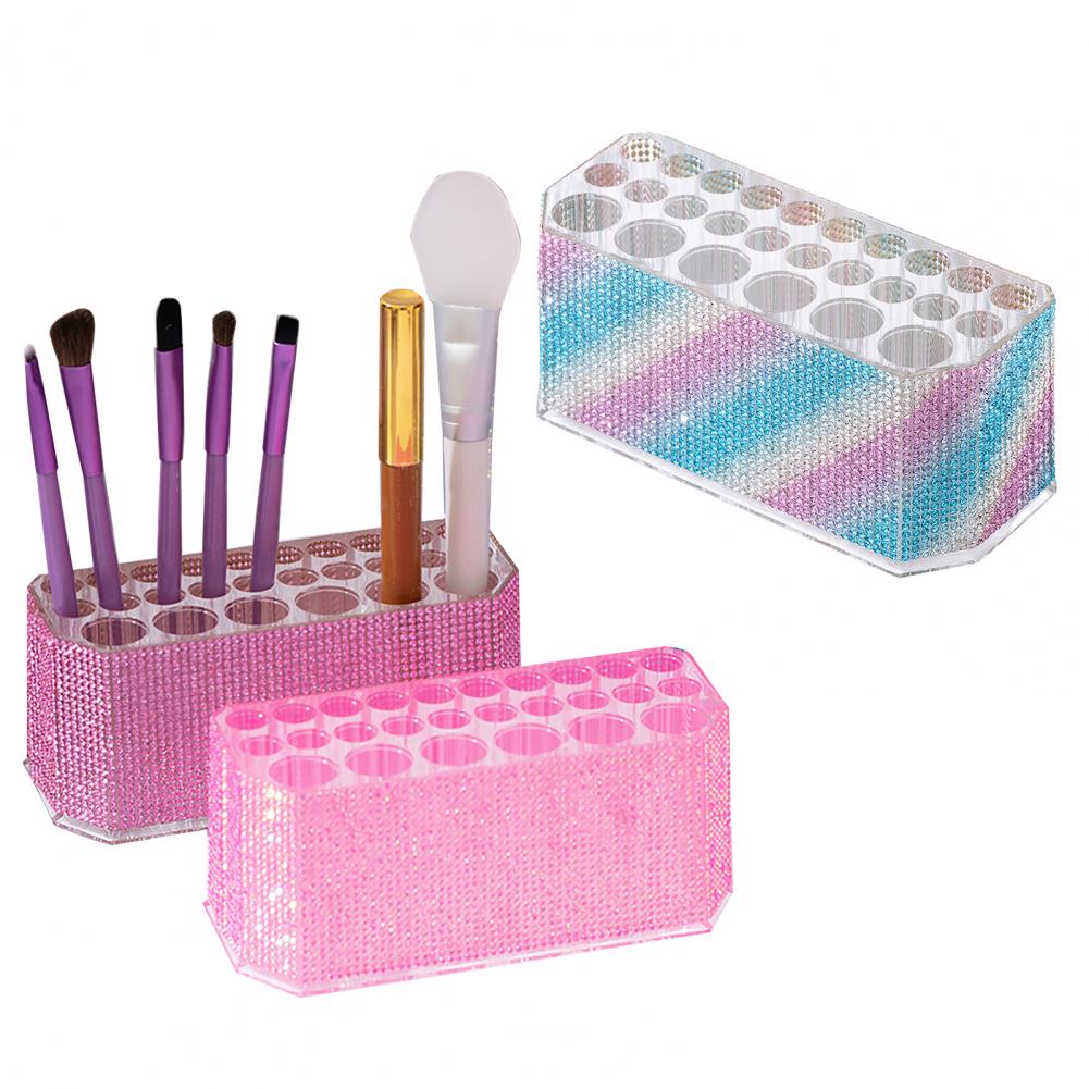 Brush Organizer Acrylic Makeup - Beauty Makeup Drawing recension och pris