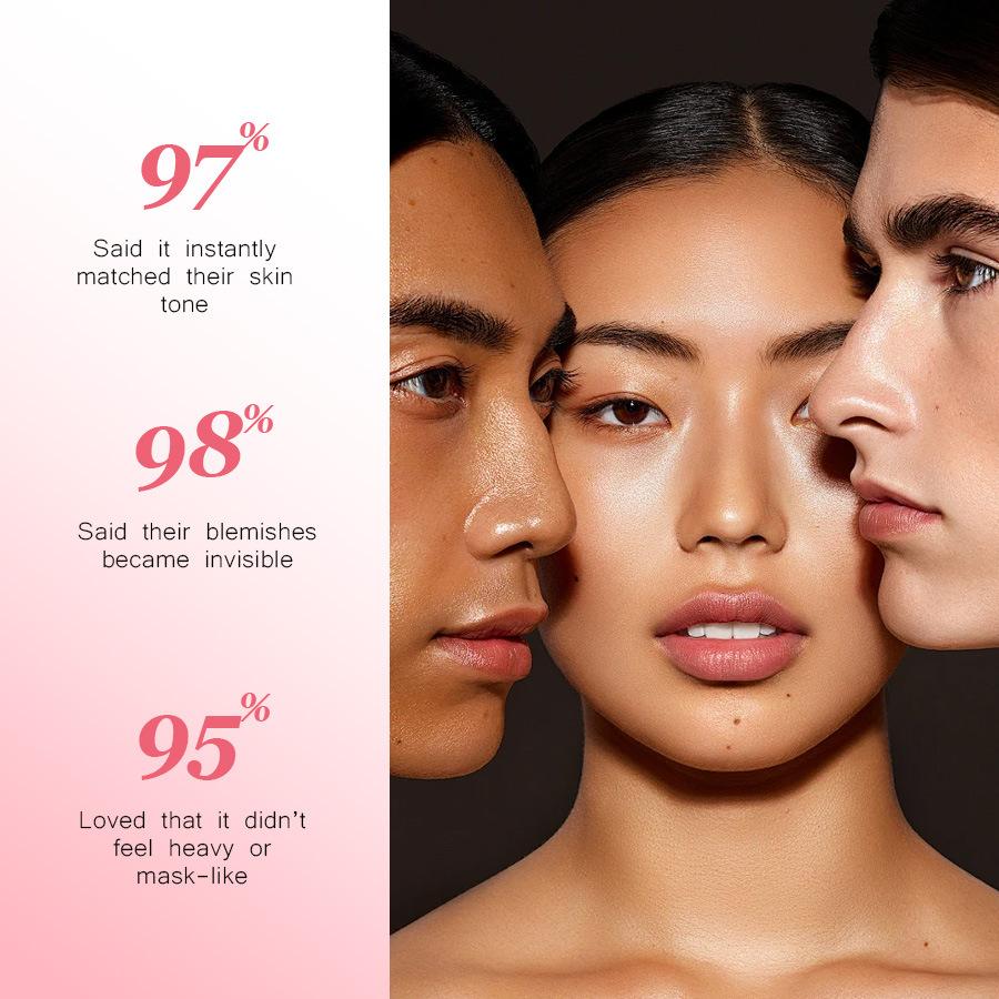 SMOOCHE Color Changing Foundat - Concealer Full Coverage recension och pris