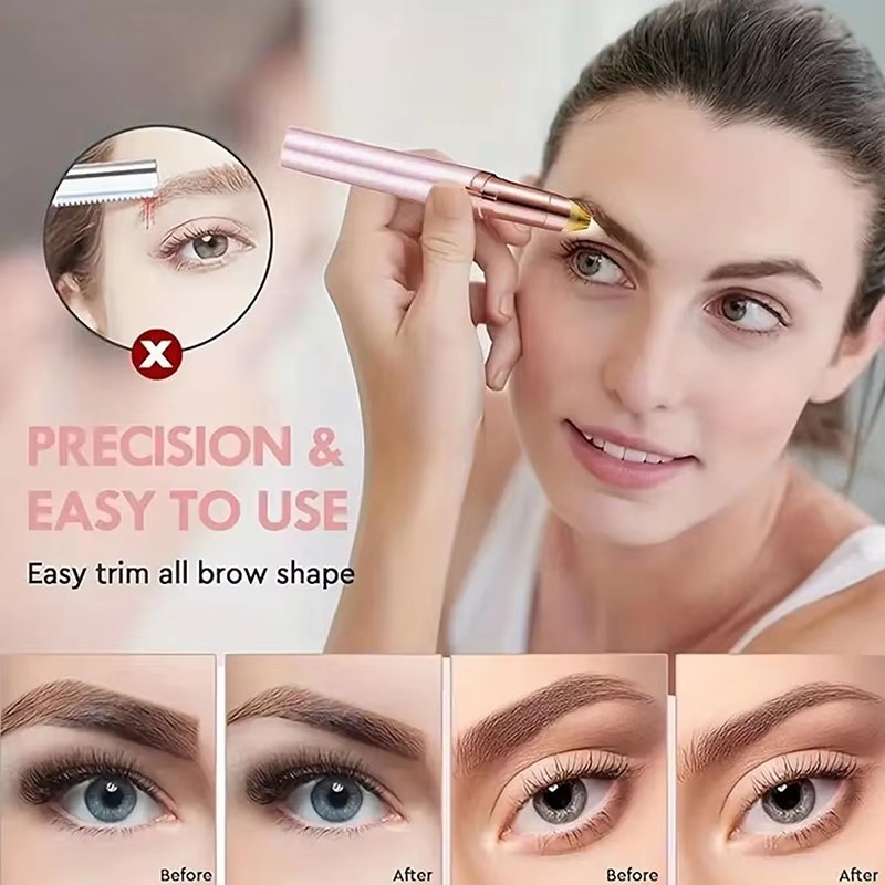 Women Electric Eyebrow Trimmer - Eyebrow Pomade Pencil recension och pris
