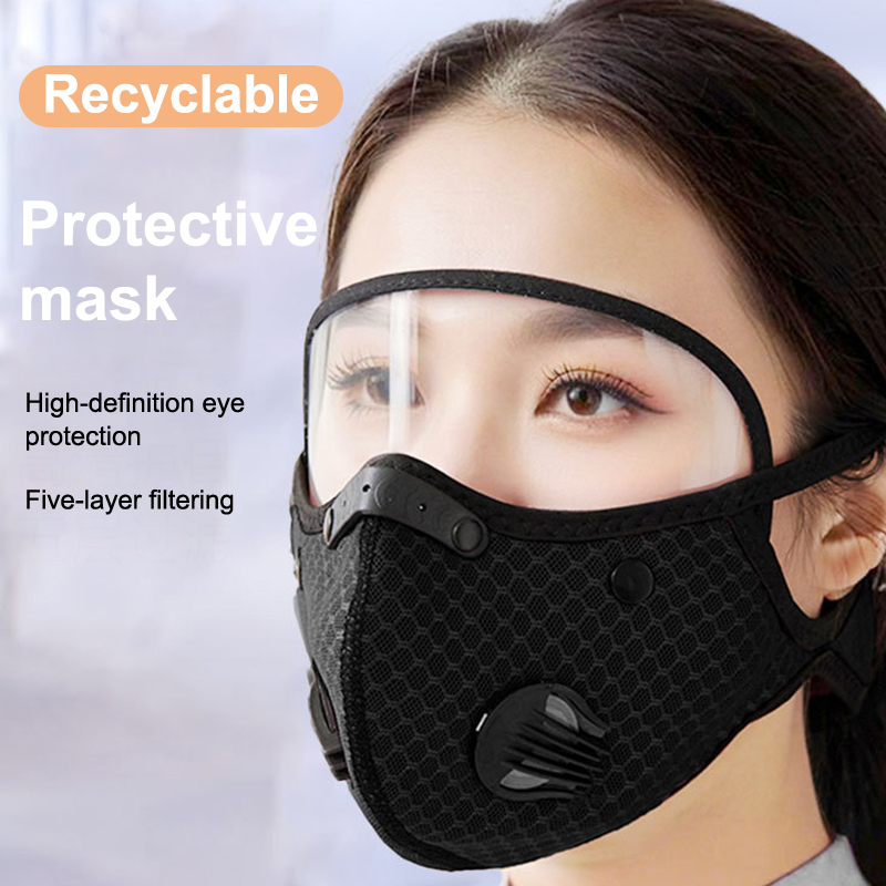 New Cycling Face Mask With Fil - Sheet Face Mask Pack recension och pris