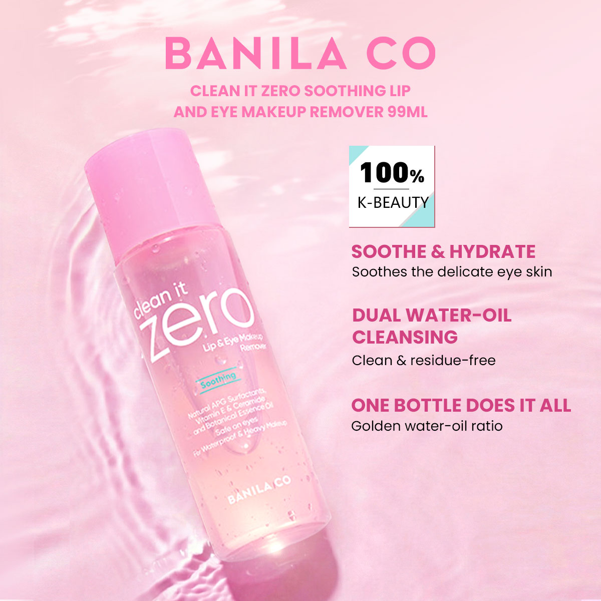 BANILA CO Clean it Zero Soothi - Beauty And Makeup recension och pris