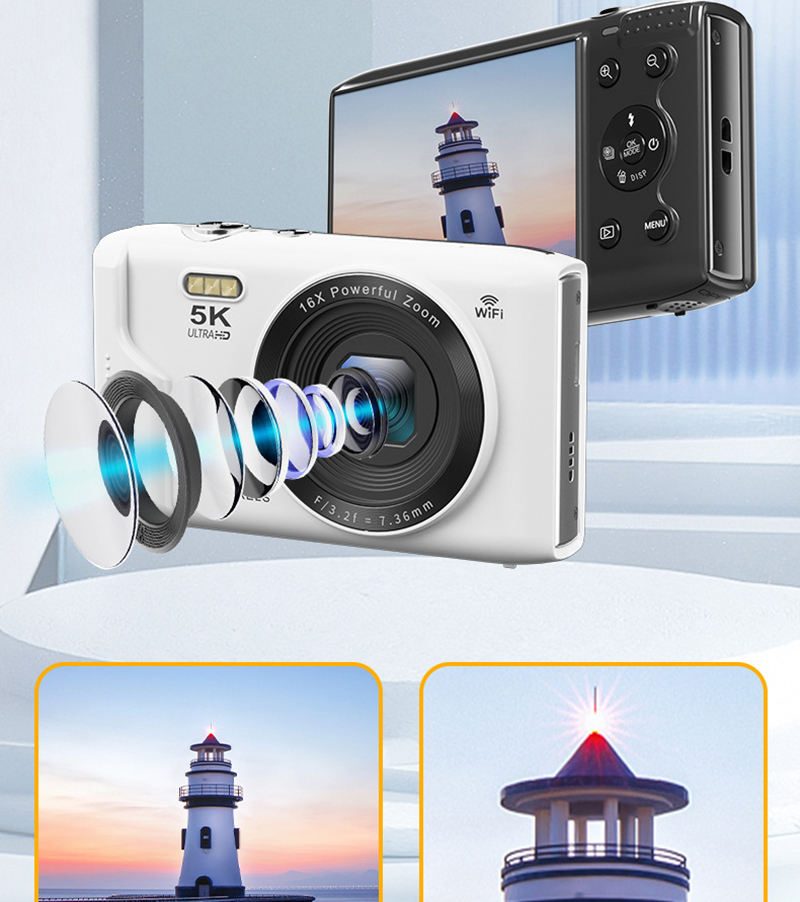 5K Student Camera Cheap Price  - Beauty Makeup Camera App recension och pris