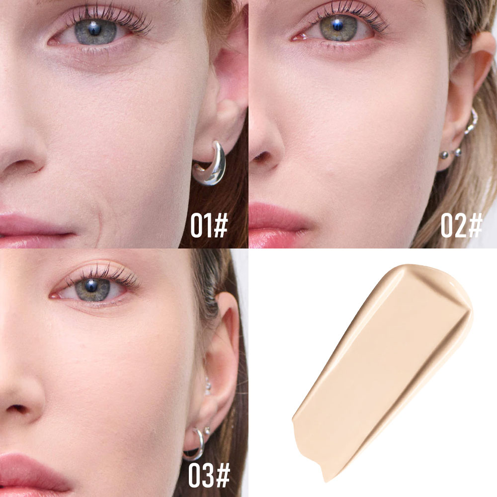 4 In 1 Foundation Long-wearing - Concealer Full Coverage recension och pris