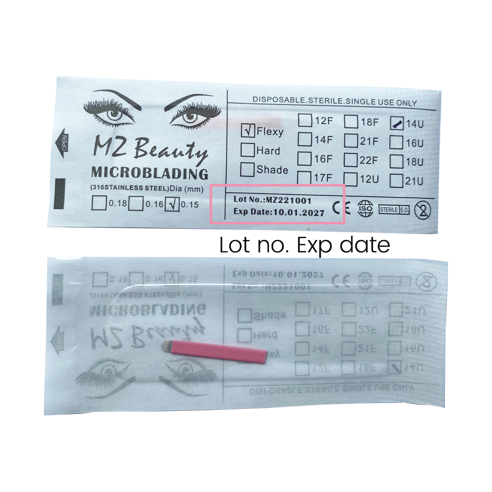 Nano 0.15MM 14 U Shape Microbl - Beauty Makeup Supply recension och pris
