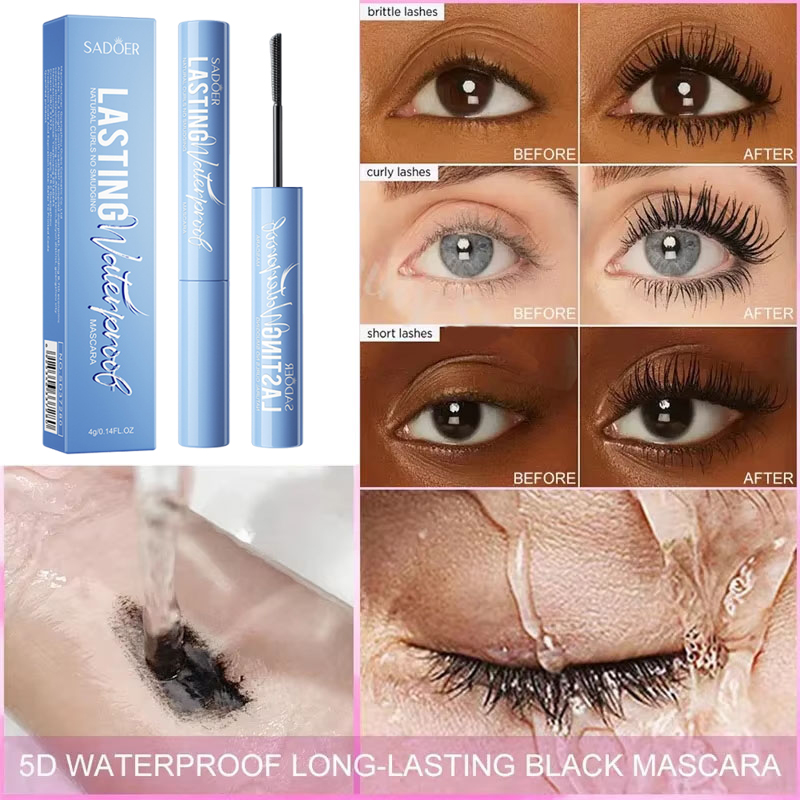 5D Waterproof Mascara Lengthen - Huda Beauty Makeup Set recension och pris