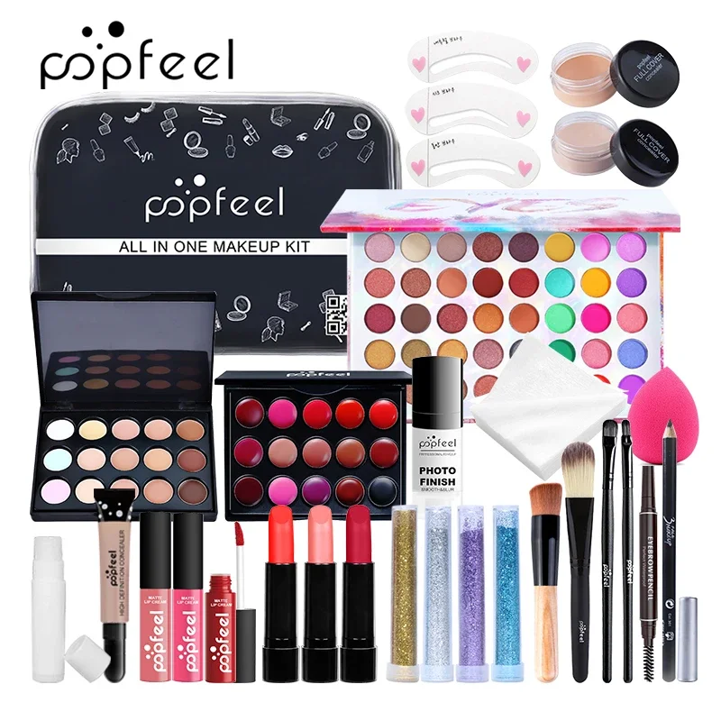 Make Up Sets Eyeshadow Lipstic - Beauty Book Makeup Kit recension och pris