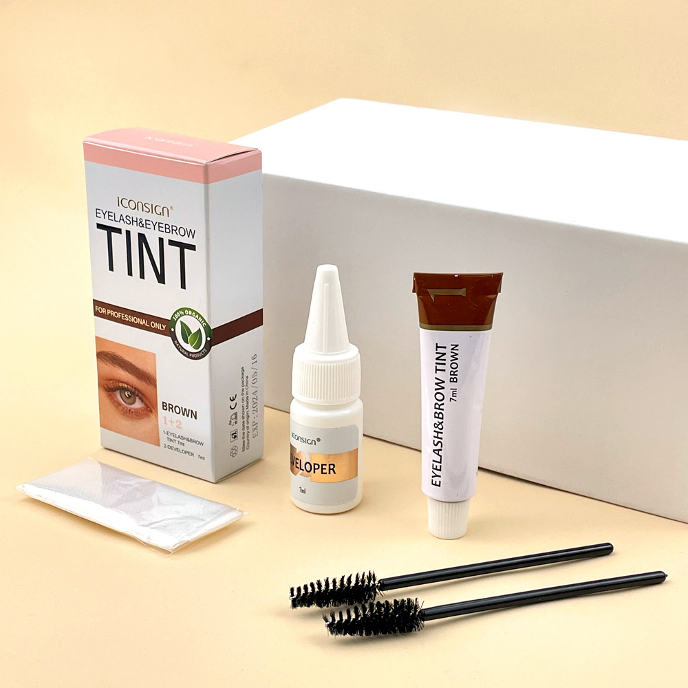Eyelash Eyebrow Dye Tint Kit F - Eyebrow Pomade Pencil recension och pris