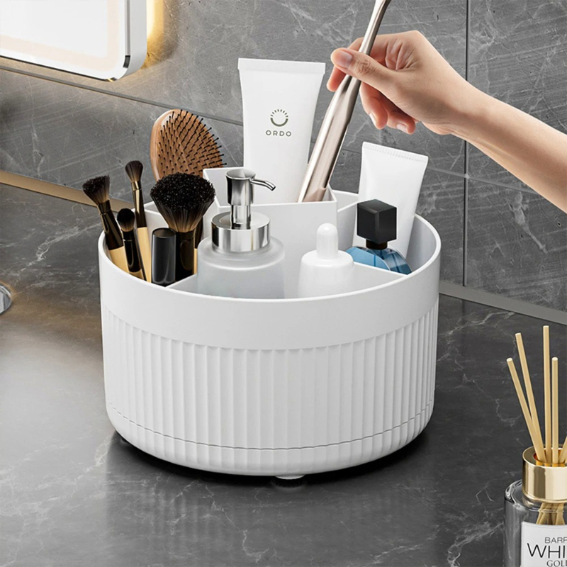 360 ° Table Top Rotary Makeup  - Beauty Makeup Lipstick recension och pris