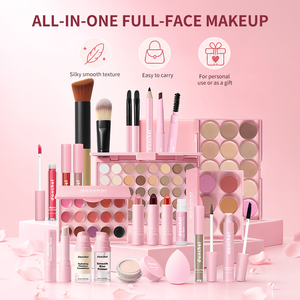 All in One Makeup Kit Lipstick - Beauty Book Makeup Kit recension och pris