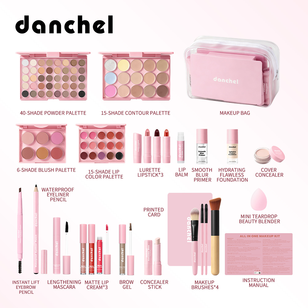 All in One Makeup Kit Lipstick - Beauty Book Makeup Kit recension och pris