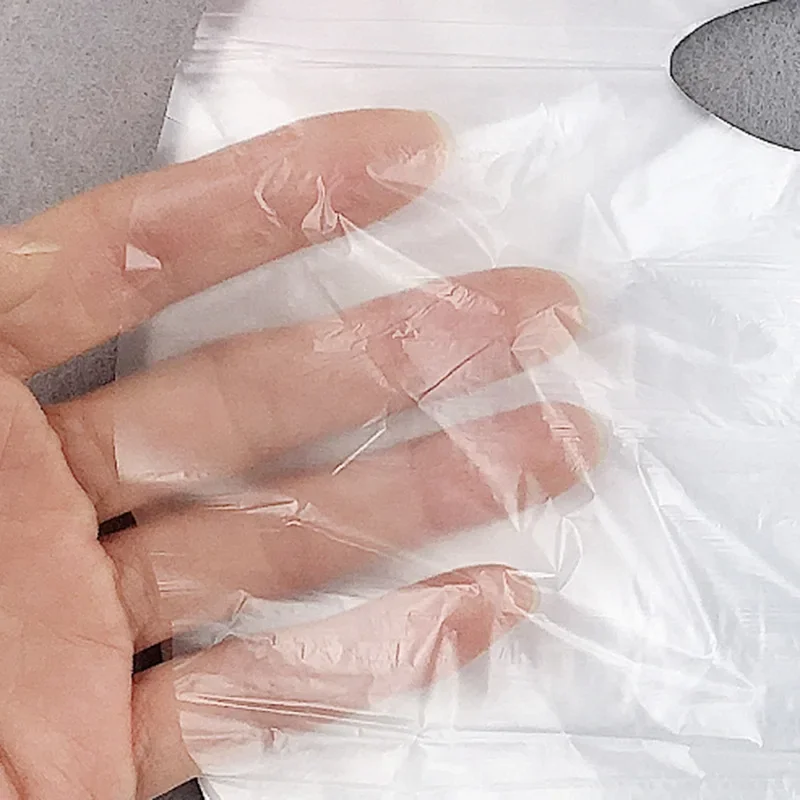 Disposable Face Plastic Film T - Sheet Face Mask Pack recension och pris