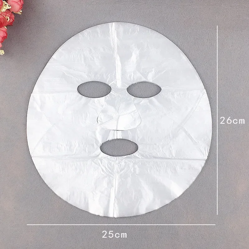 Disposable Face Plastic Film T - Sheet Face Mask Pack recension och pris
