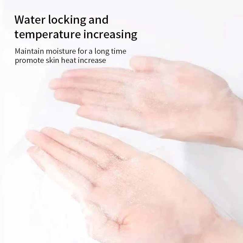 Disposable Face Plastic Film T - Sheet Face Mask Pack recension och pris
