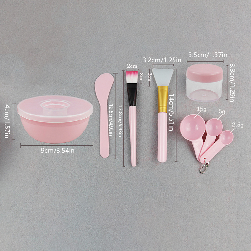 Facial Brush Mask Bowl Spoon S - Beauty Makeup Supply recension och pris