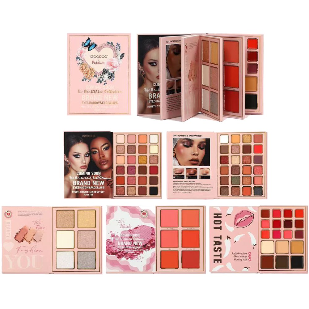 78 Colors Glitter Eyeshadow Pa - Beauty Book Makeup Kit recension och pris
