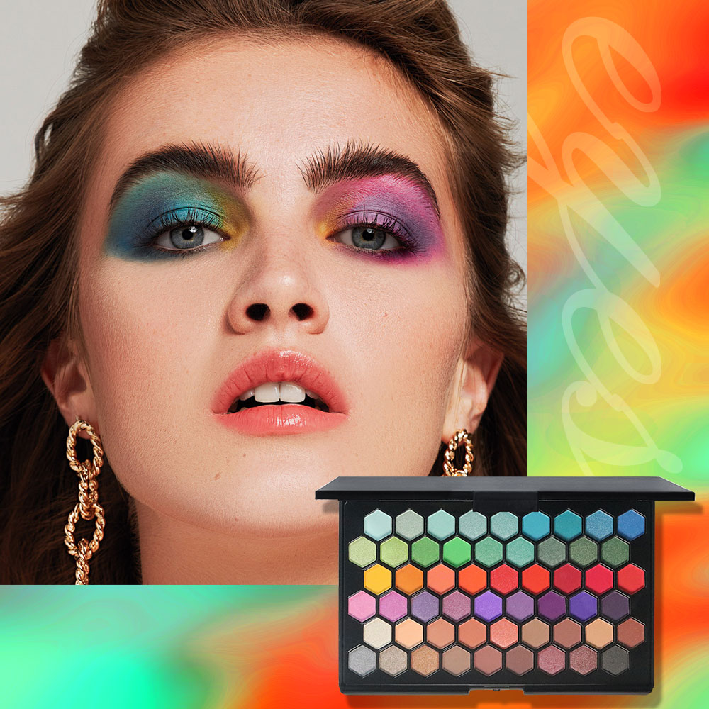 POPFEEL 54-Color Eyeshadow Pal - Beauty Book Makeup Kit recension och pris