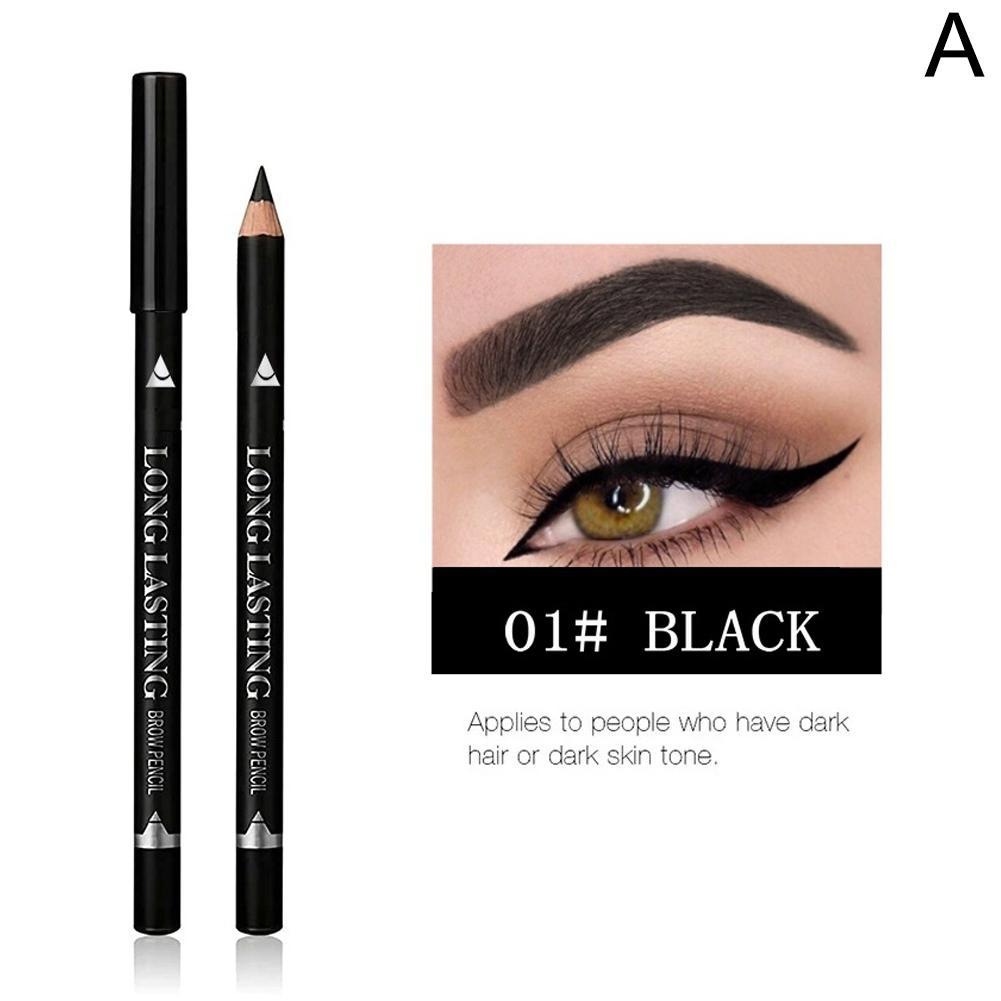 3-Color Long Lasting Black Bro - Eyebrow Pomade Pencil recension och pris