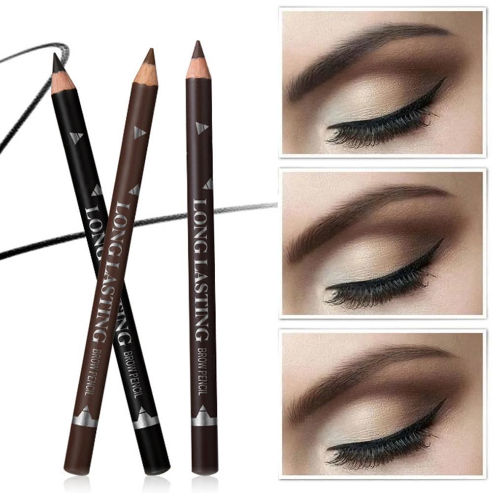 3-Color Long Lasting Black Bro - Eyebrow Pomade Pencil recension och pris