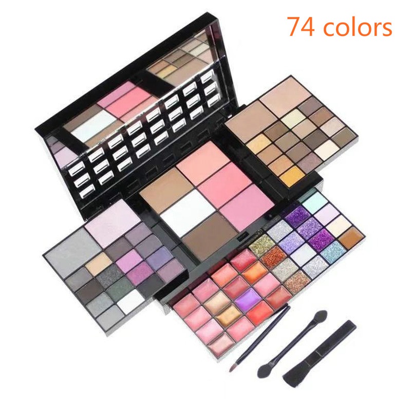 40/74/78 Colors Glitter Eyesha - Beauty Book Makeup Kit recension och pris