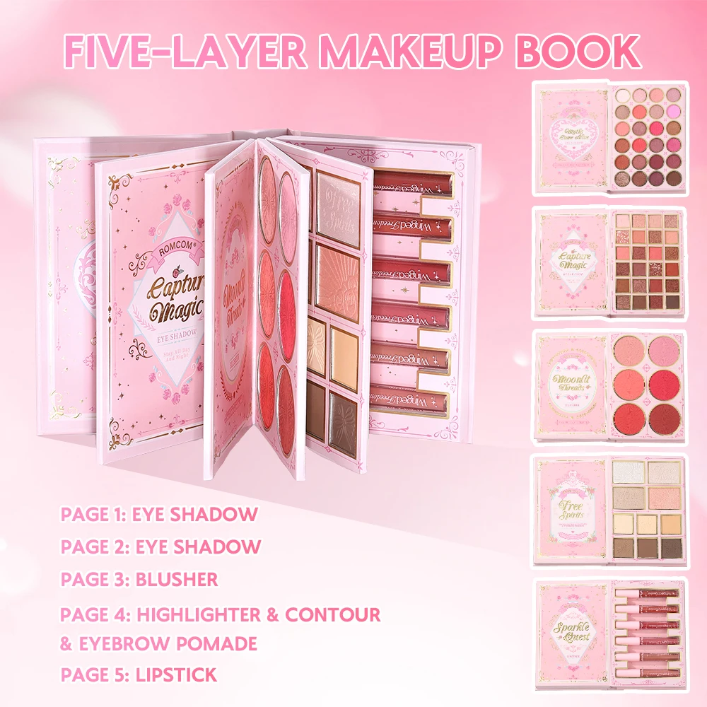 5 Layers All In One Makeup Boo - Beauty Book Makeup Kit recension och pris