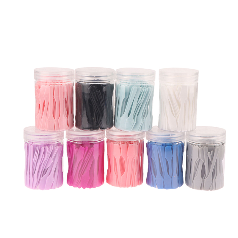100 Pcs/Jar Mini Cosmetic Spat - Beauty Makeup Face recension och pris