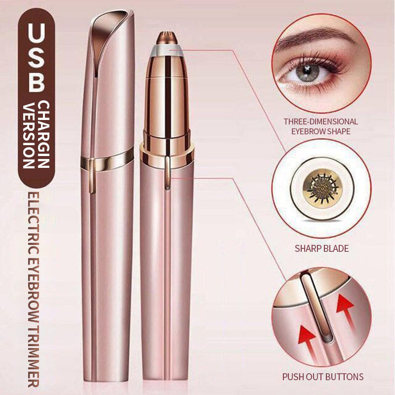 Womens Electric Eyebrow Trimme - Eyebrow Pomade Pencil recension och pris