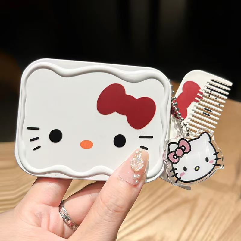 Kawaii Hello Kitty Folding Mak - Beauty Makeup Supply recension och pris