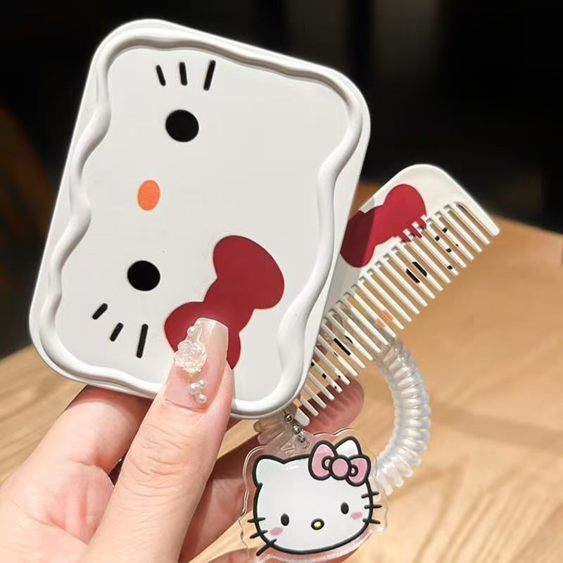 Kawaii Hello Kitty Folding Mak - Beauty Makeup Supply recension och pris