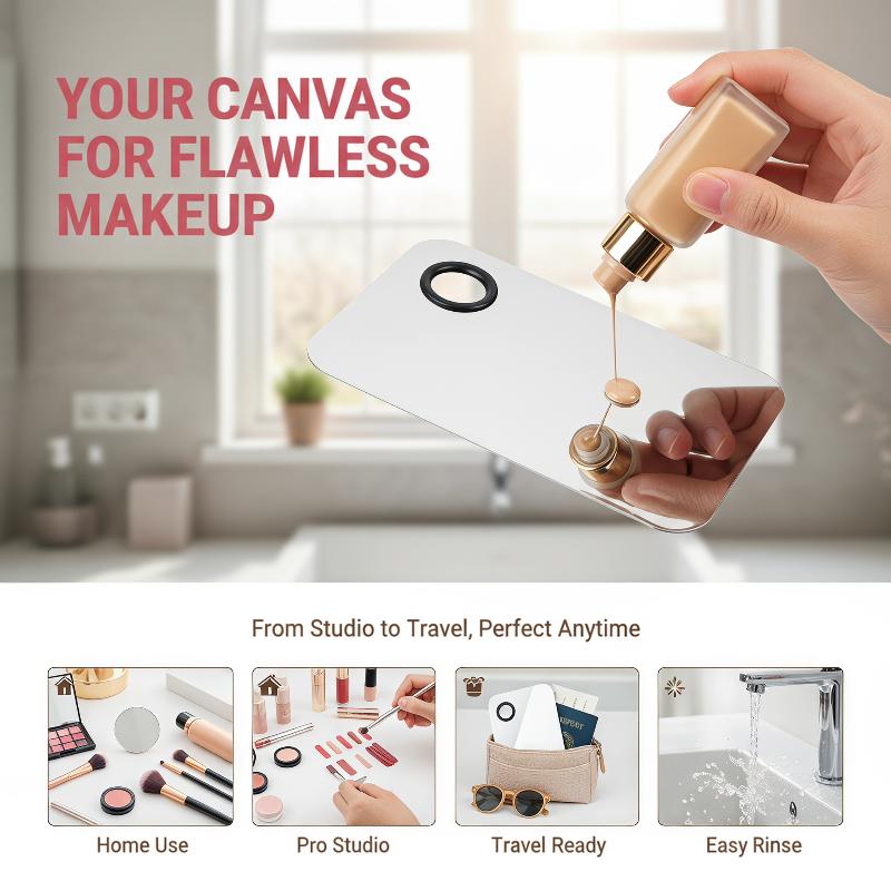 Stainless Steel Makeup Mixing  - Beauty Makeup Eyeshadow recension och pris